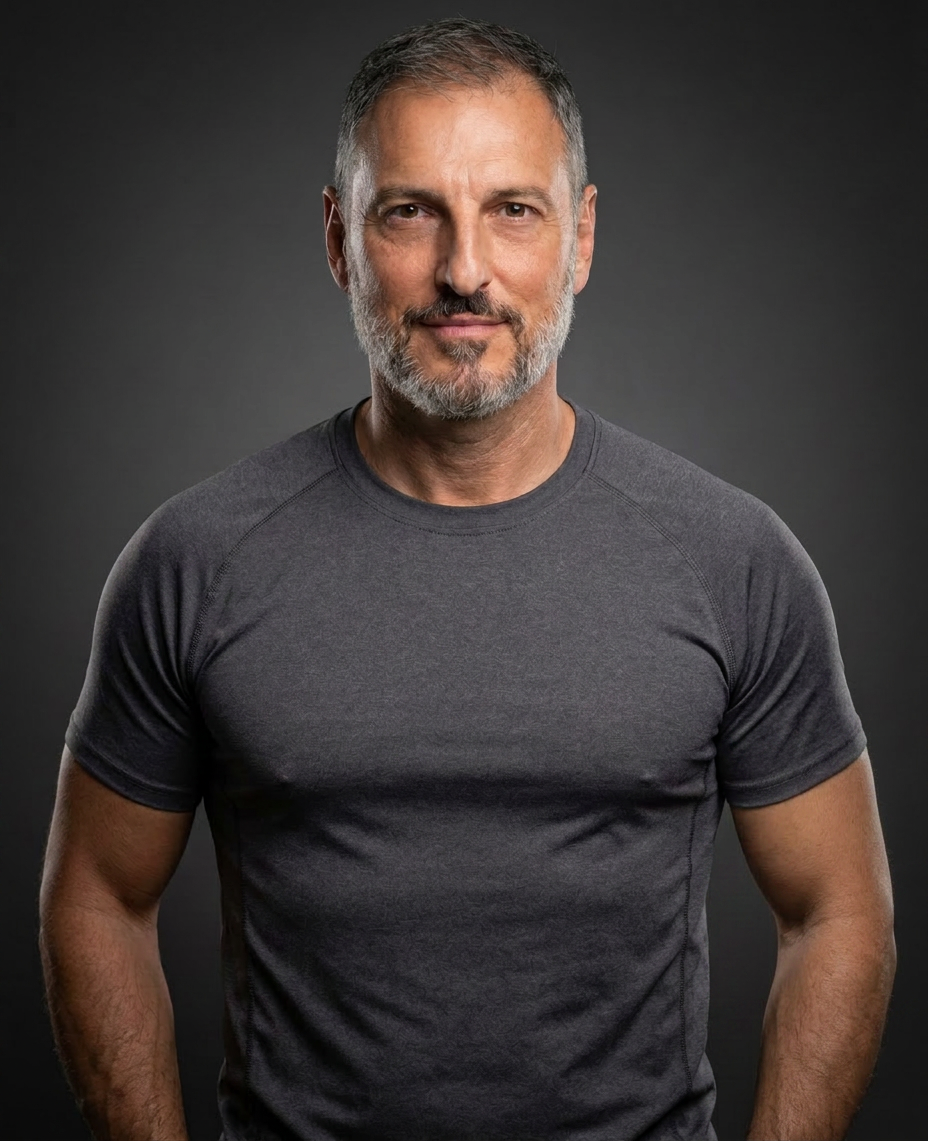 Eugene Morin, certified personal trainer, smiling